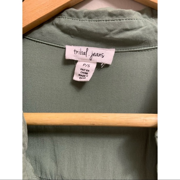 Boho Embroidered Blouse | Size: Small - Picture 7 of 9